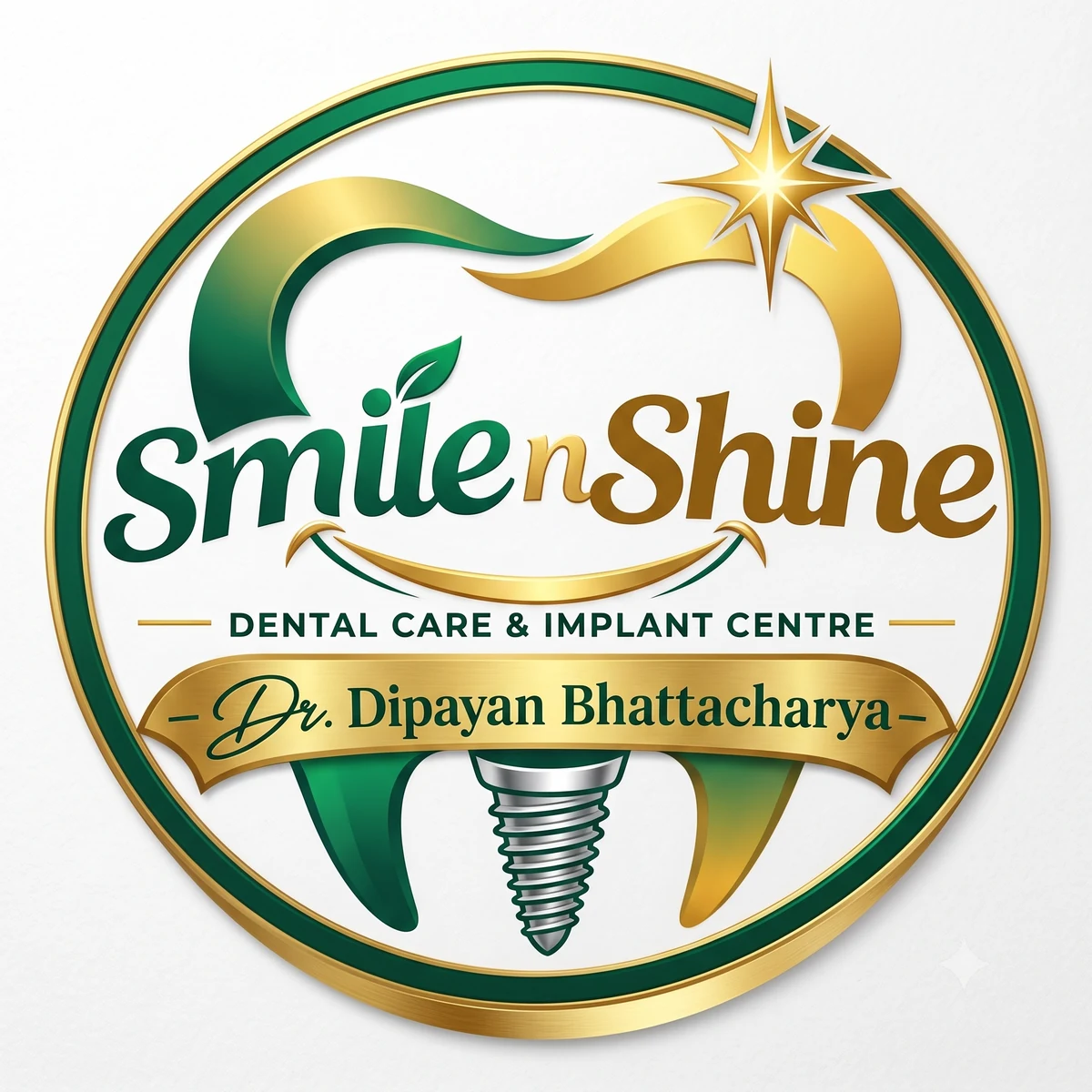 Smile N Shine Dental Care Logo